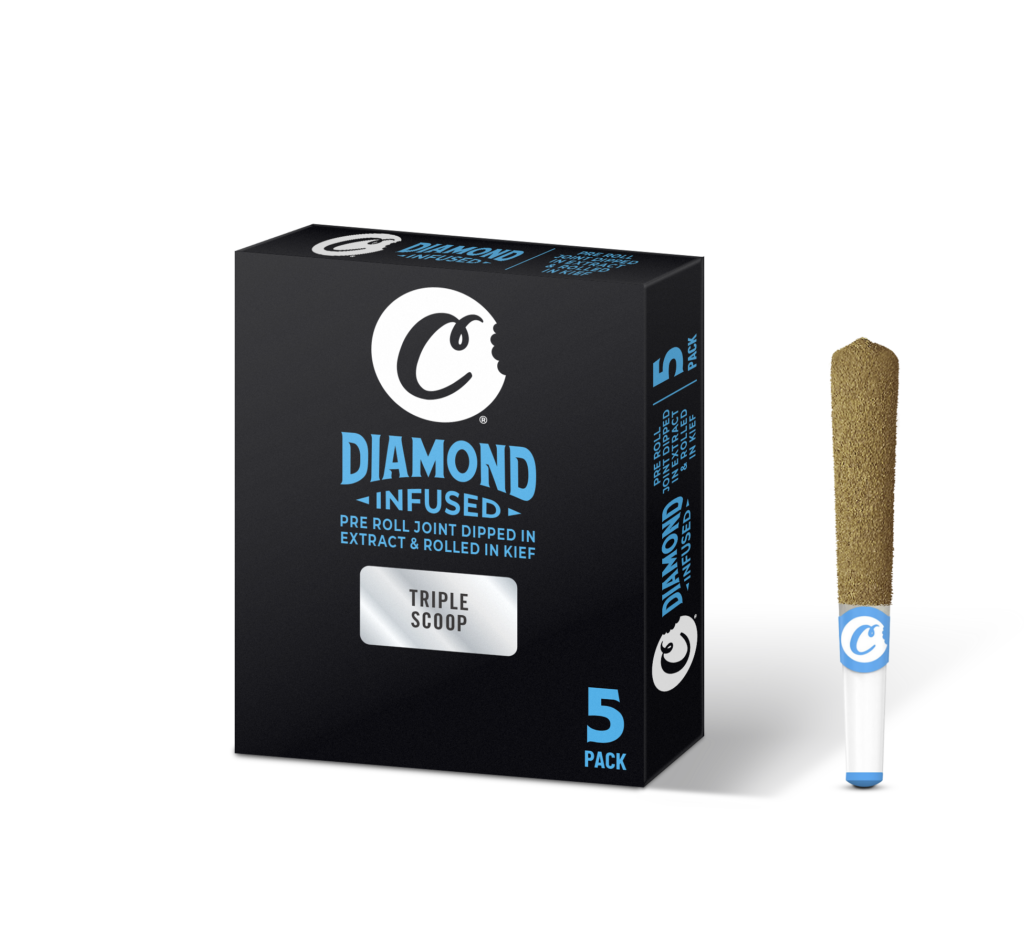 Cookies Pre roll Triple Scoop 5 pack - 0.5g