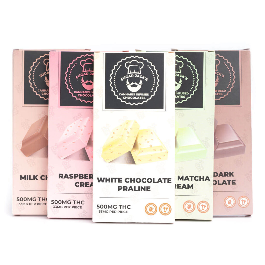 Buy 500mg THC Chocolate Bars (Sugar Jacks) in Italy